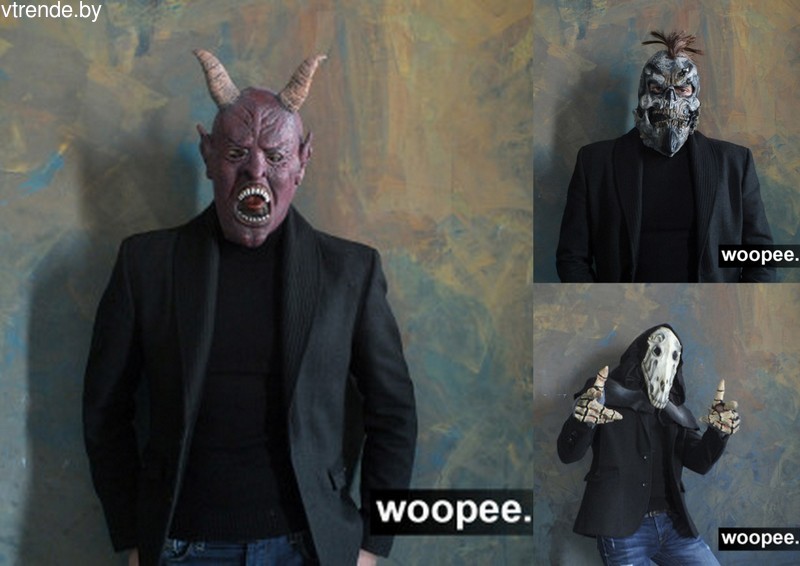 Хэллоуин - костюм, грим и страшные маски!